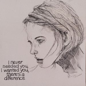 Hand-painted Irene Morgan Wood Tiles,  5 x 5 inches